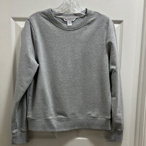 Athleta Retroterry Crewneck Sweatshirt- grey heather size small